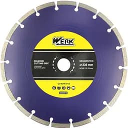 Круг алмазний Werk  Segment 1A1RSS/C3-W 230х7х22.23 мм (WE110102/4232613)