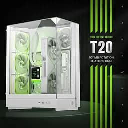 Корпус GameMax T20 WH (T20 WH) - мініатюра 11