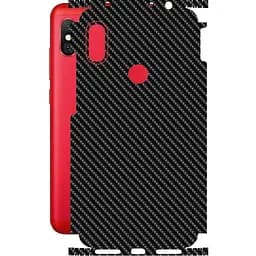 Захисна плівка StatusSKIN для Xiaomi Redmi Note 6 Pro Корпус Вініл Карбон чорний