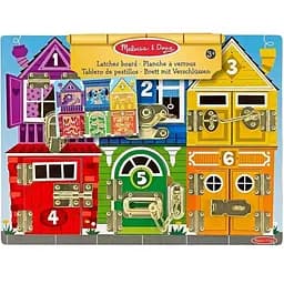 Доска с защелками Melissa & Doug деревянная (SM93406/6075185)