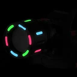 Ліхтар налобний акумуляторний Arexes AR-8087-PM10-TG із флуоресцентним фарбуванням - мініатюра 4