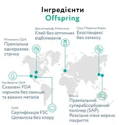 Підгузки-трусики Offspring Sky розмір XXL 15-23 кг 24 шт. (DP-OI-FAP-XXL24P-SKY) - мініатюра 5