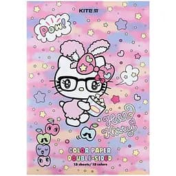Папір кольоровий "Hello Kitty" Kite HK24-250 15 арк. (4063276184610)(SC)