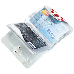 Шкіряна візитниця SHVIGEL 7.5х10.5х0.5 см acs0015971 - мініатюра 3