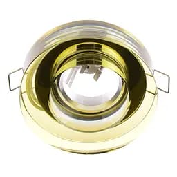 Світильник точковий Brille декоративний HDL-G151 Gold Crystal MR16 164126