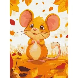 Картина по номерам Brushme Мышонок 30x40 см