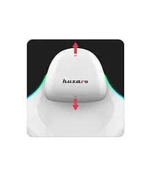 Комп'ютерне крісло Huzaro Force 4.6 White RGB тканина - мініатюра 7