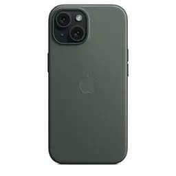 Чохол CasePro FineWoven Case with MagSafe Evergreen для iPhone 15 - мініатюра 5