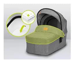 Універсальна коляска 3 в 1 Lionelo Bianka Grey Stone, сіра (LO-BIANKA 3IN1 GREY STONE) - мініатюра 6