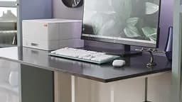 Компьютерный стол Кевин 75x100x60 белый ДСП Сосна Кембра 16мм FRD-101244