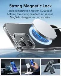 Прозорий чохол ESR Zero Clear Case (HaloLock) Clear для iPhone 16 (1A7710102) - мініатюра 5