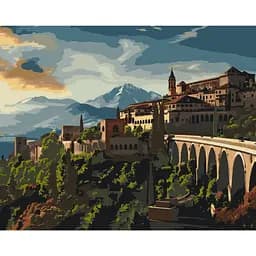 Набір для розпису ArtCraft Історичне місто 40 x 50 см (11040-AC)