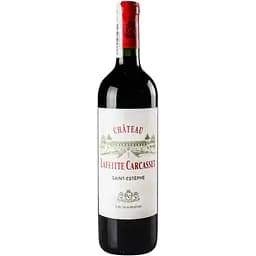 Вино Chateau Laffitte Carcasset Saint-Estephe 2018 AOC 0.75 л (497183)