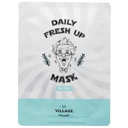 Тканинна маска з екстрактом чайного дерева Village 11 Factory Daily Fresh Up, 20 мл