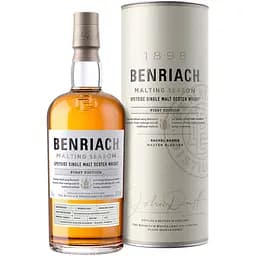 Виски BenRiach Malting Season Batch 3 Single Malt Scotch Whisky 48.3% 0.7 л в тубусе