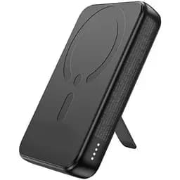 Внешний аккумулятор - зарядное D21 2in1 Foldable Magnetic Wireless Charger with 10000mAh power bank