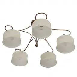 Люстра потолочная Brille классическая E27 60W BR (LK-210C/5)