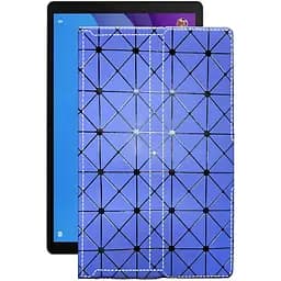 Чехол StatusCASE из экокожи для планшета Lenovo Tab M10 HD TB-X306 (2 Gen) Синий ромб