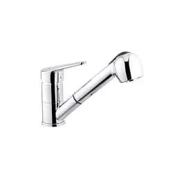 Смеситель для кухни с выдвижным изливом Ibergrif Roma M14550 CV028508 Хром