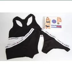 Жіночий набір 3 в 1. Tommy Hilfiger. Victoria's Secret. Чорний, S - мініатюра 6