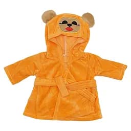 Халатик для куклы "Медвежонок" Limo Toy M 6049 UA(Orange) для куклы 43-46 см