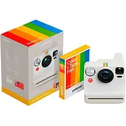 Фотокамера моментальной печати Polaroid Now Gen 3 E-box Pebble White (006561) [136777]