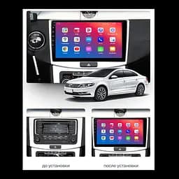 Штатний головний пристрій EasyGo VW1002-G10 Volkswagen Passat (B6, B7) 2005-2014, CC 2012-2018 - мініатюра 2