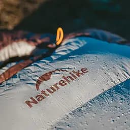 Спальник з натуральним пухом Naturehike Snowbird CNK2550WS014, p-р M, темно-коричневий 400 г - мініатюра 6