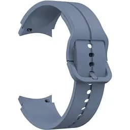 Ремешок для Samsung Galaxy Watch 4 40mm - светло-синий ширина крепления 20мм силикон размер L Watchbands Five Classic (W1-9WB49549134)