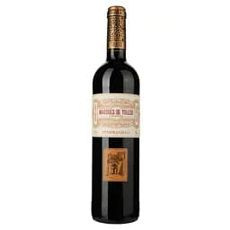 Уцінка. Вино Marques de Toledo Crianza, червоне, сухе, 13%, 0,75 л (35468) 