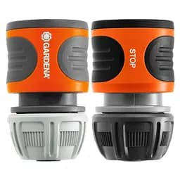 Набор соединителей для шлангов Gardena 13 мм (1/2") и 15 мм (5/8") (18279-20.000.00)
