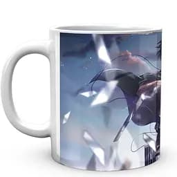 Кружка GeekLand Атака Титанов Attack on Titan Леви Аккерман и Эрен Йегер AT.02.62 330 мл белая