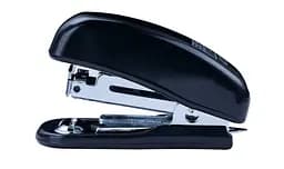 Степлер пластиковий міні, до 10 аркушів, скоби №10, чорний