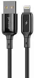 Кабель Proove Flex Metal Lightning 2.4A (1m) black (CCFM20001101)