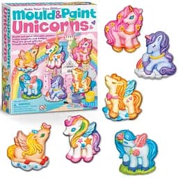 Набір для творчості 4M Mould & Paint Магніти з гіпсу Єдиноріг (00-04708) - мініатюра 2