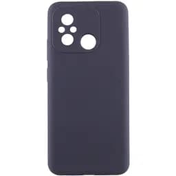 Чехол Lakshmi Silicone Cover Full Camera AAA для Xiaomi Redmi 12C Серый/Dark Gray