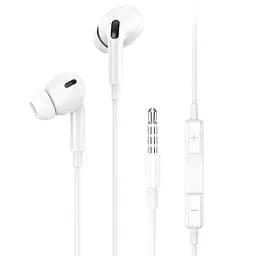 Навушники Usams EP-41 з мікрофоном (3.5mm/1.2m) Білий