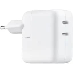 Сетевое зарядное устройство Apple 35W Dual Front USB-C Power Adapter High c0py Белый