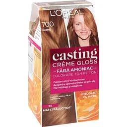 Крем-фарба для волосся без аміаку L'Oreal Paris Casting Creme Gloss відтінок 700 Русявий 120 мл (AA914400) - мініатюра 2