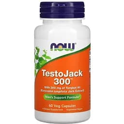 Стимулятор тестостерона Now Testo Jack 300 60 вегакапсул