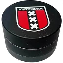 Гриндер для подрібнення тютюну Ashtray Amsterdam HL-205 Amsterdam XXX Black (10860)