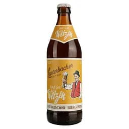 Пиво Lauterbacher Natur Weizen светлое нефильтрованное 5.3% 0.5 л 