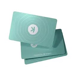 Криптогаманець Tangem 2.0 x Kaspa Wallet Turquoise набір з 3 карток, бірюзовий (TG128X3-KT) - мініатюра 2