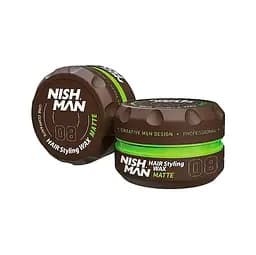 Воск для укладки волос Nishman Hair Styling Wax 08 Matte 100 мл