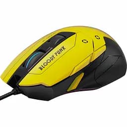 Мишка A4Tech Bloody W70 Max Punk Yellow - мініатюра 3