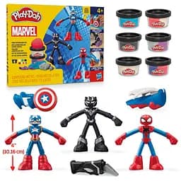 Набір для творчості з масою для ліплення Hasbro Play-doh Пригоди героїв (G0333) - мініатюра 3