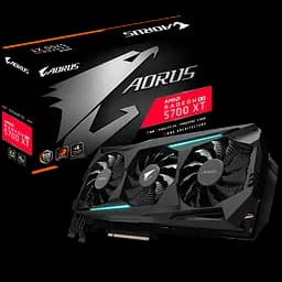 Відеокарта AMD Radeon RX 5700 XT 8GB Gigabyte Aorus (GV-R57XTAORUS-8GD) Б/В - мініатюра 1