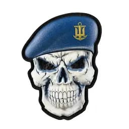 Шеврон ПВХ Череп ВМСУ