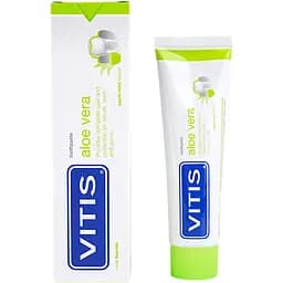 Зубна паста Vitis Aloe Vera Яблуко 100 мл