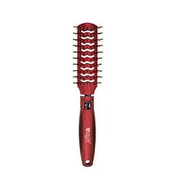 Щітка для волосся двостороння продувная Salon Professional 9541 SL, Бордова